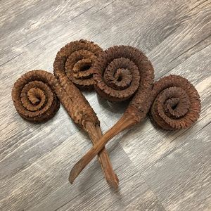 Rustic eclectic wooden decor flower arrangements